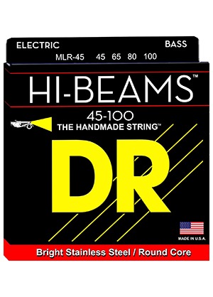 DR MLR-45 Hi-Beam Stainless Steel Bass 디알 하이빔 스테인리스 4현 베이스줄 미디엄 라이트 (045-100 국내정식수입품)