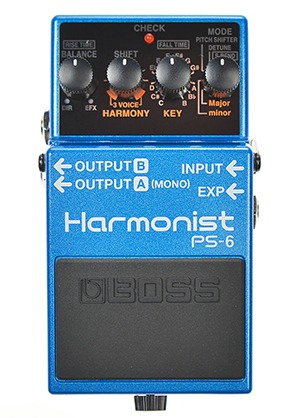 Boss PS-6 Harmonist 보스 하모니스트 피치시프터 (국내정식수입품)